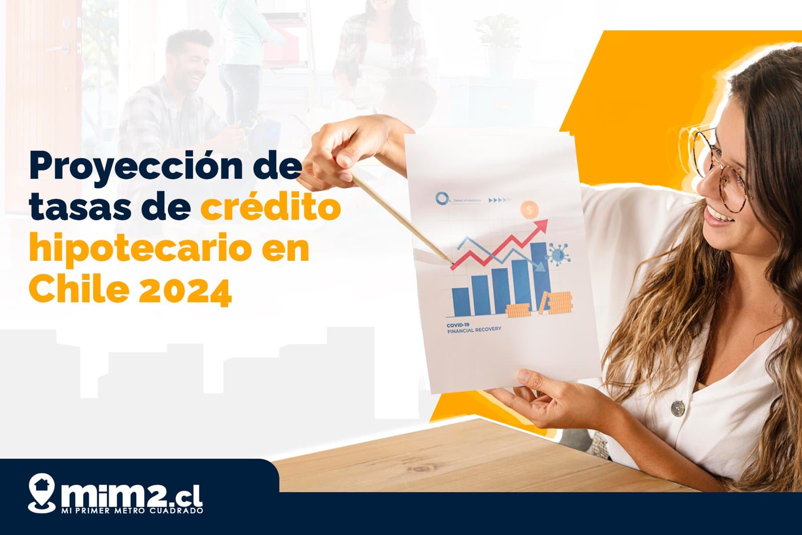 Proyección de tasas de crédito hipotecario en Chile 2024